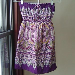 WET SEAL Strapless Mini Dress